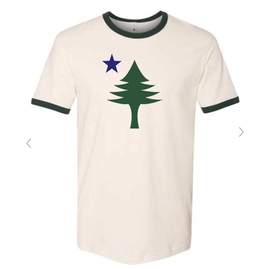 1901 Flag Ringer Tee