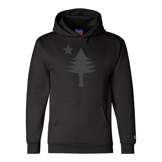 1901 Flag Black on Black Hoodie