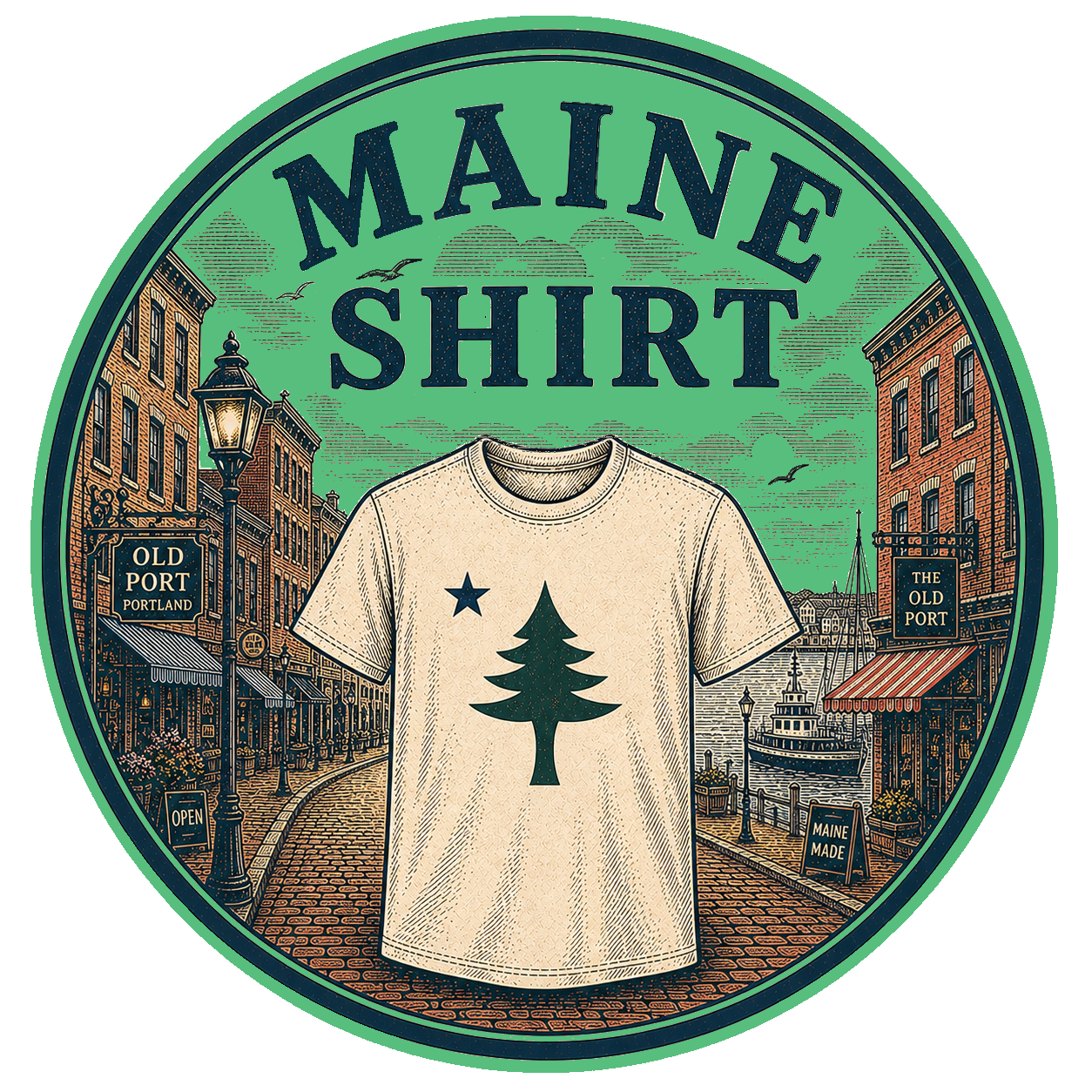 Maine Tees Logo